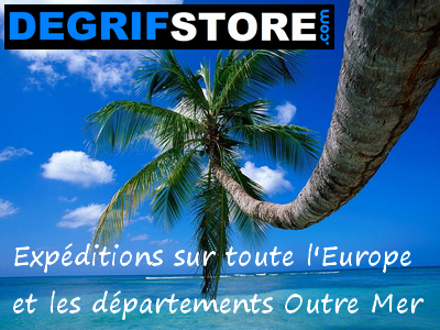 Degrifstore expédie en Europe et OM