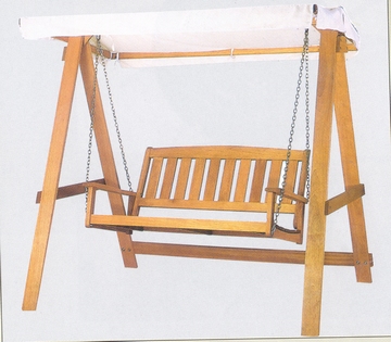 BALANCELLE EN BOIS EXOTIQUE