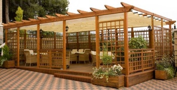 vélum pergola