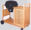 MEUBLE BARBECUE LUXE BOIS EXOTIQUE