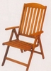 FAUTEUIL PLIABLE EN BOIS EXOTIQUE